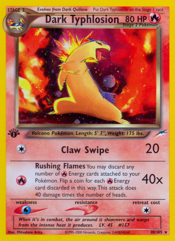 Dark Typhlosion 10/113 Neo Neo Destiny