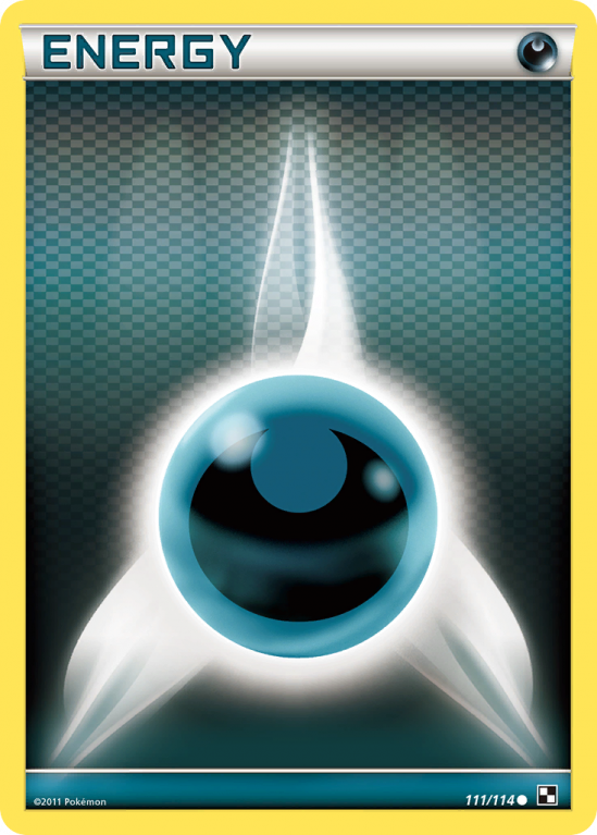 Darkness Energy 111/114 Black & White Black & White