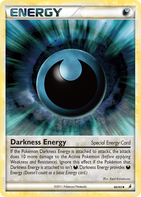 Darkness Energy 86/106 HeartGold & SoulSilver Call of Legends