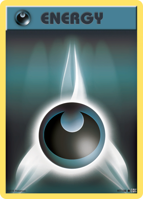 Darkness Energy 97/108 XY Evolutions