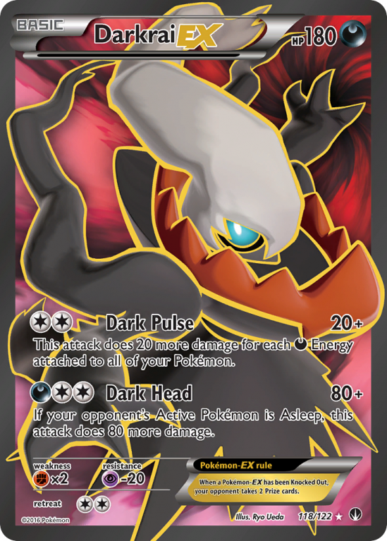Darkrai-EX 118/122 XY BREAKpoint