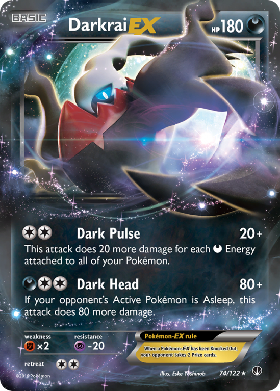 Darkrai-EX 74/122 XY BREAKpoint