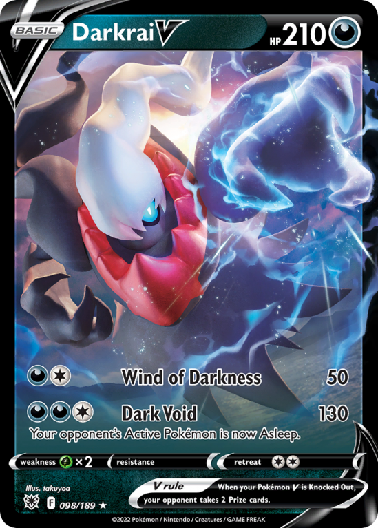 Darkrai V 98/189 Sword & Shield Astral Radiance