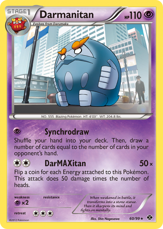 Darmanitan 60/99 Black & White Next Destinies
