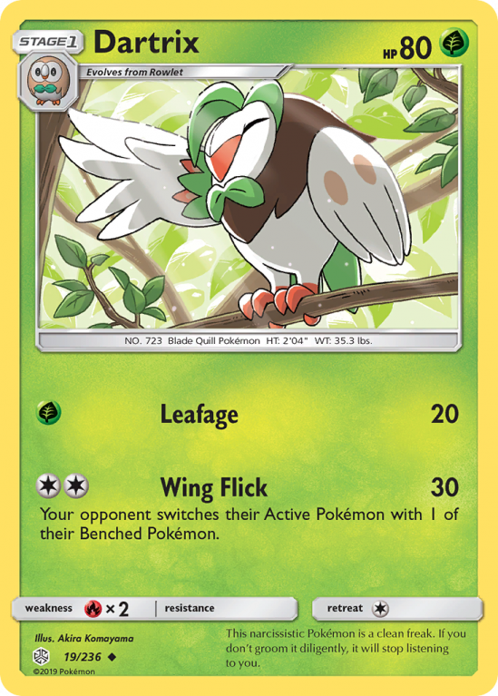 Dartrix 19/236 Sun & Moon Cosmic Eclipse