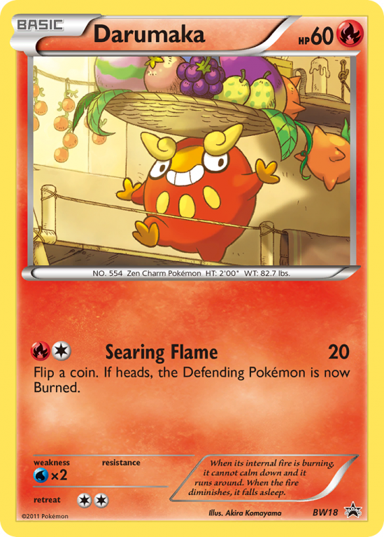 Darumaka BW18/101 Black & White BW Black Star Promos