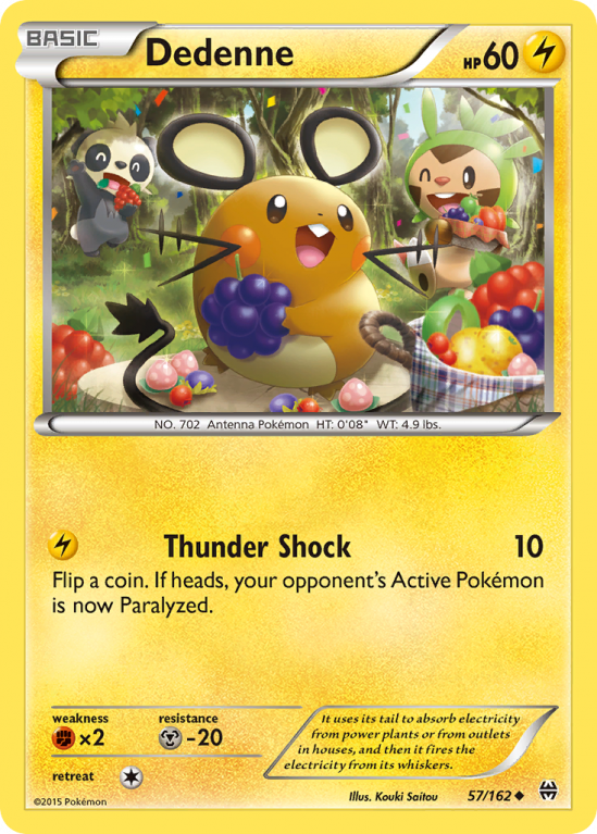 Dedenne 57/162 XY BREAKthrough