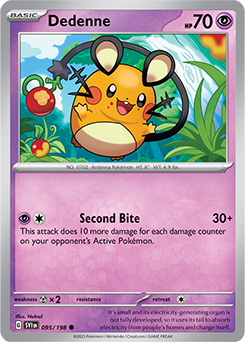 Dedenne 95/198 Scarlet & Violet Scarlet & Violet