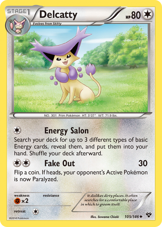 Delcatty 105/146 XY XY