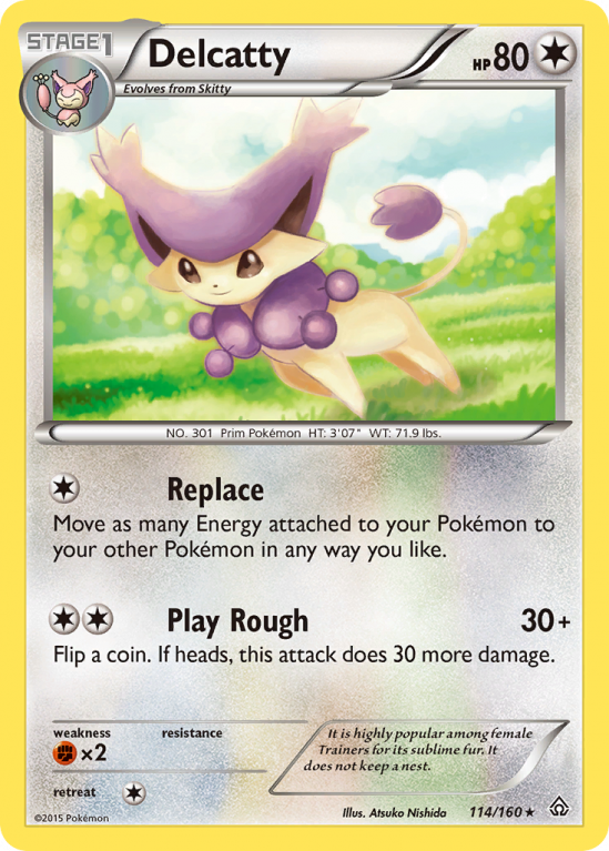 Delcatty 114/160 XY Primal Clash