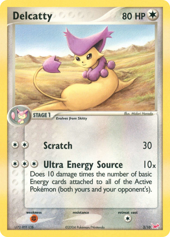 Delcatty 3/10 EX EX Trainer Kit Latias