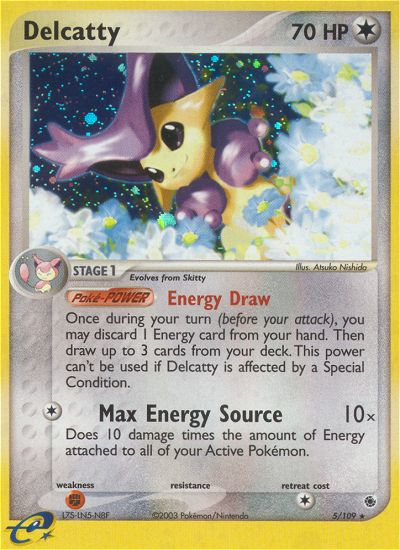 Delcatty 5/109 EX Ruby & Sapphire