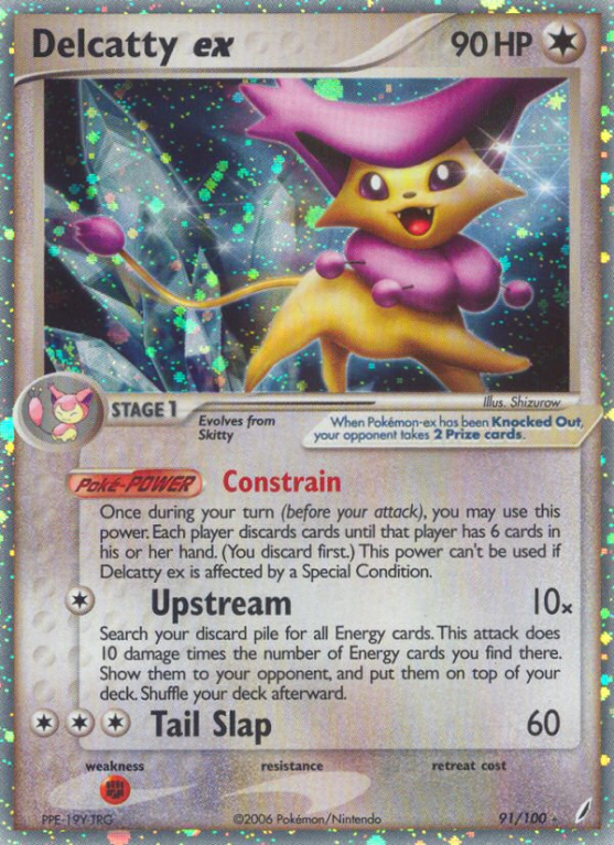 Delcatty ex 91/100 EX Crystal Guardians
