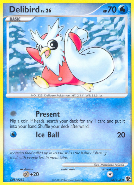 Delibird 36/106 Diamond & Pearl Great Encounters