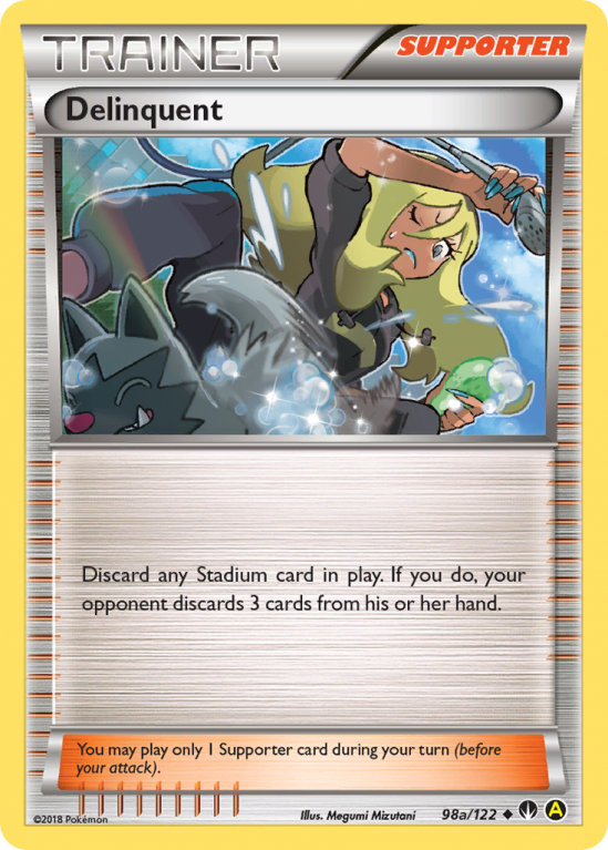 Delinquent 98a/122 XY BREAKpoint