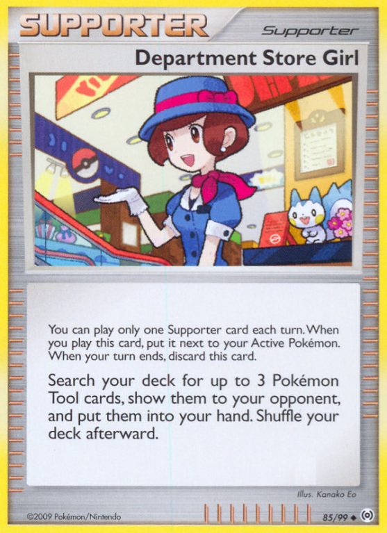 Department Store Girl 85/99 Platinum Arceus
