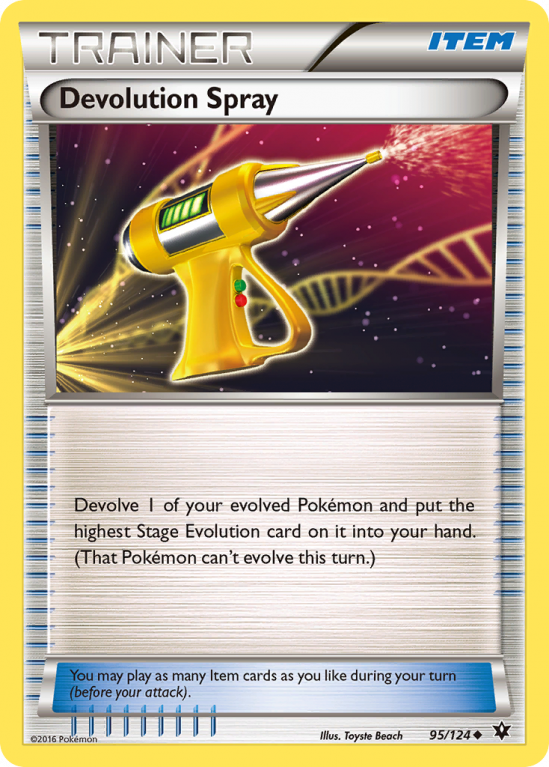 Devolution Spray 95/124 XY Fates Collide