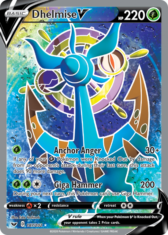 Dhelmise V 187/202 Sword & Shield Sword & Shield