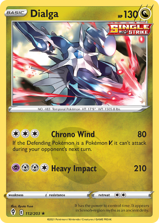Dialga 112/203 Sword & Shield Evolving Skies