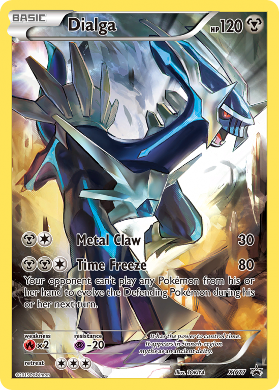 Dialga XY77/183 XY XY Black Star Promos