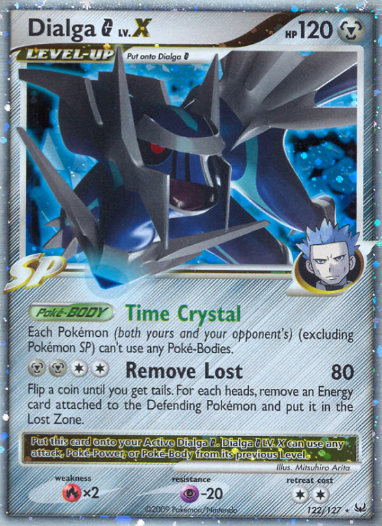 Dialga G LV.X 122/127 Platinum Platinum