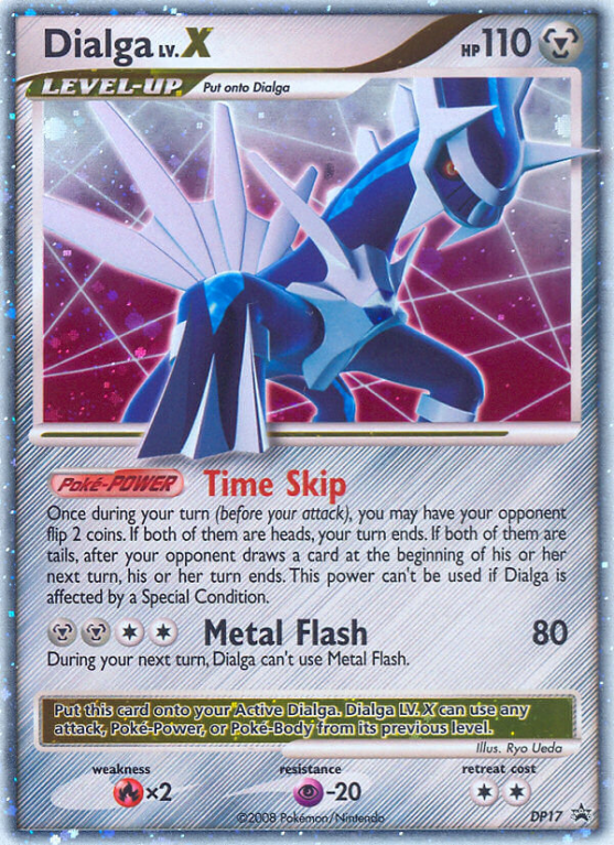 Dialga LV.X DP17/56 Diamond & Pearl DP Black Star Promos