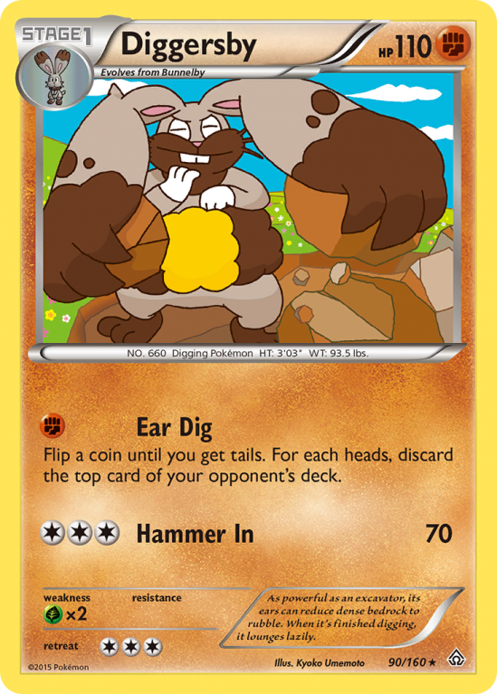 Diggersby 90/160 XY Primal Clash