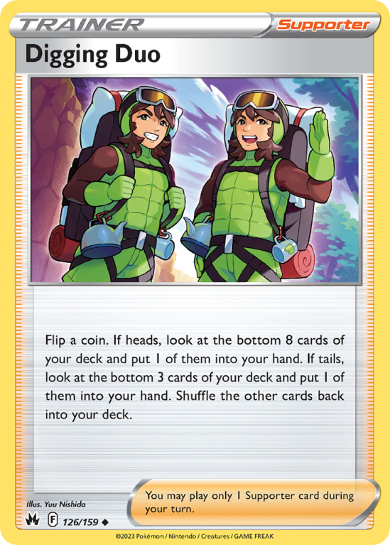 Digging Duo 126/159 Sword & Shield Crown Zenith