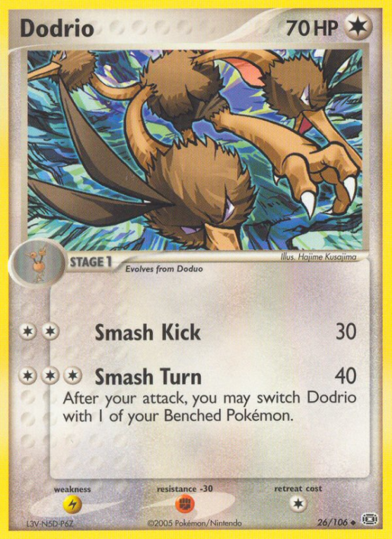 Dodrio 26/106 EX Emerald