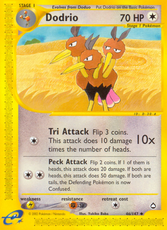 Dodrio 46/186 E-Card Aquapolis