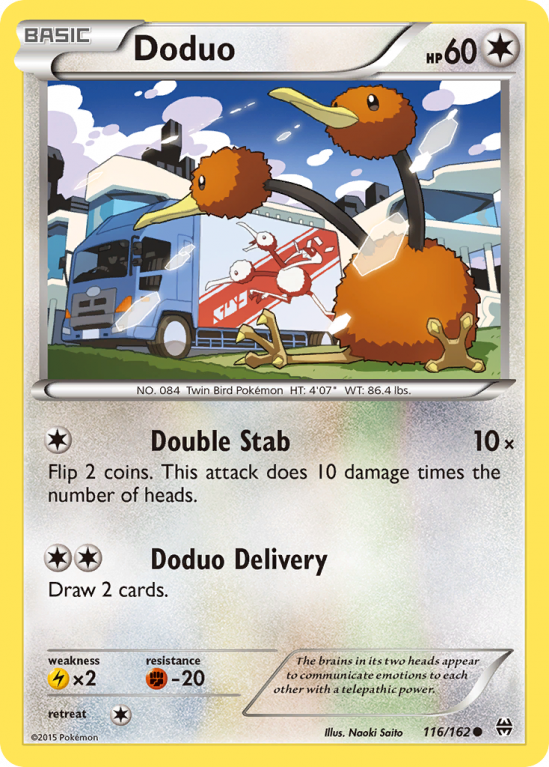 Doduo 116/162 XY BREAKthrough