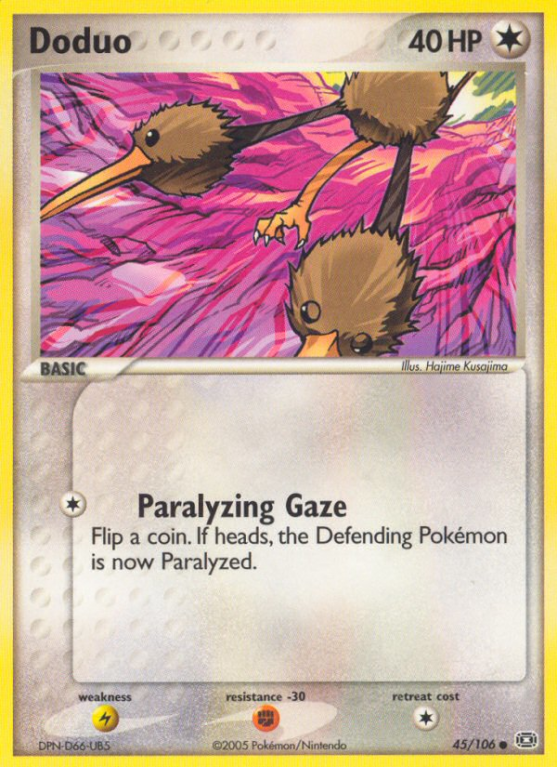 Doduo 45/106 EX Emerald