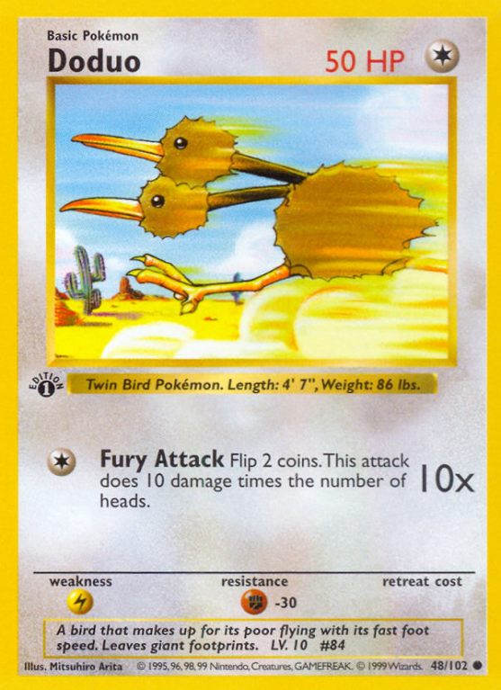 Doduo 48/102 Base Base Set