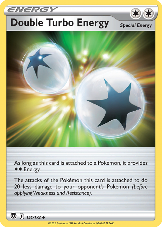 Double Turbo Energy 151/172 Sword & Shield Brilliant Stars