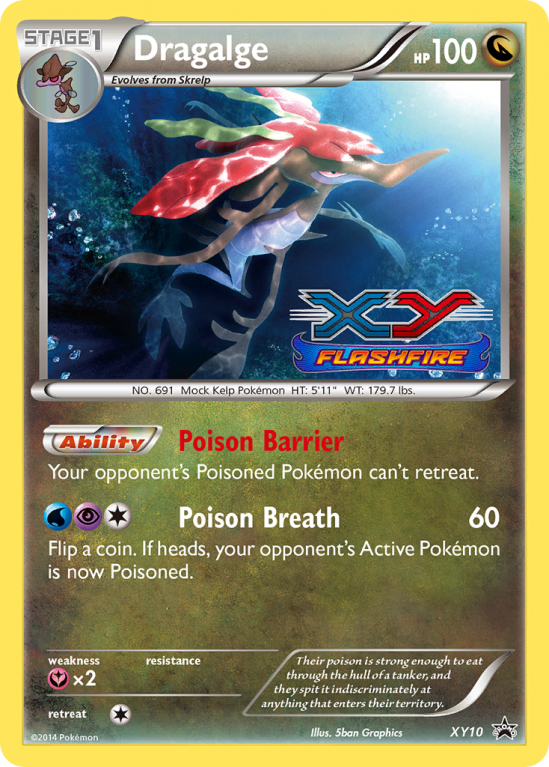 Dragalge XY10/183 XY XY Black Star Promos