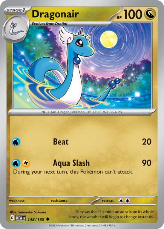 Dragonair 148/165 Scarlet & Violet 151