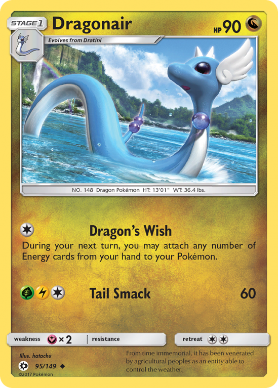 Dragonair 95/149 Sun & Moon Sun & Moon