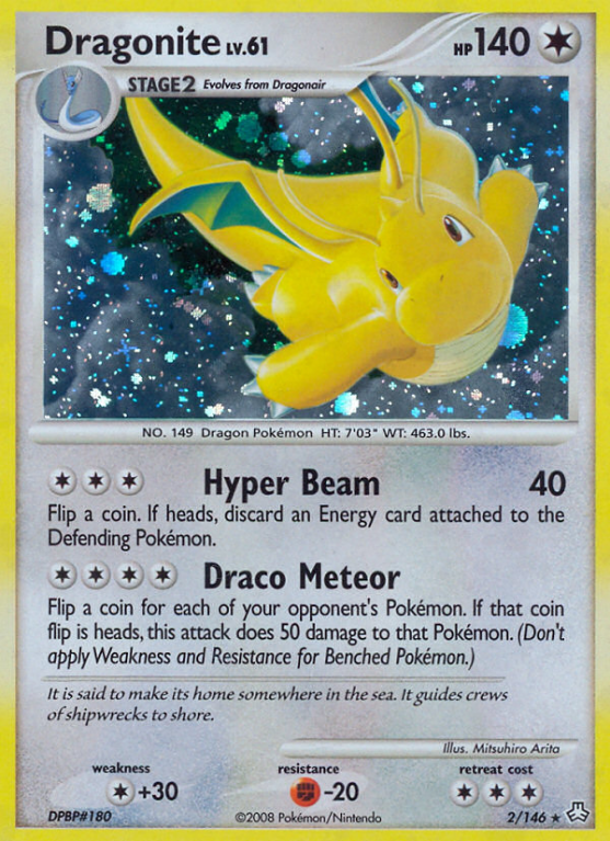 Dragonite 2/146 Diamond & Pearl Legends Awakened