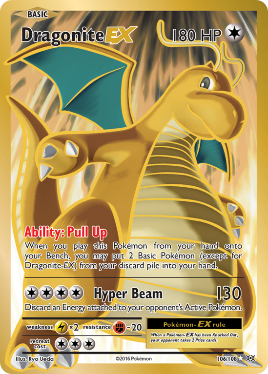 Dragonite-EX 106/108 XY Evolutions