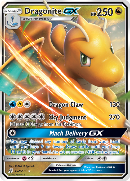 Dragonite-GX 152/236 Sun & Moon Unified Minds