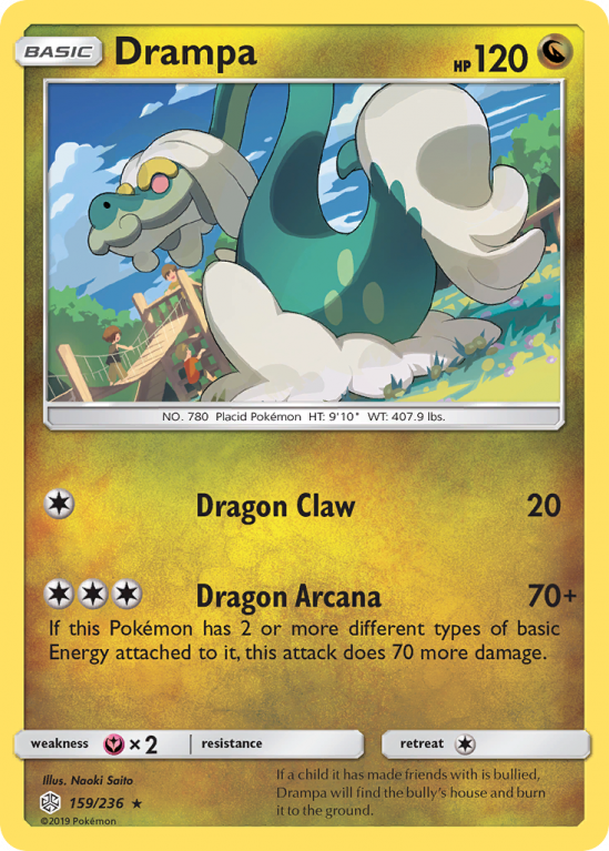 Drampa 159/236 Sun & Moon Cosmic Eclipse