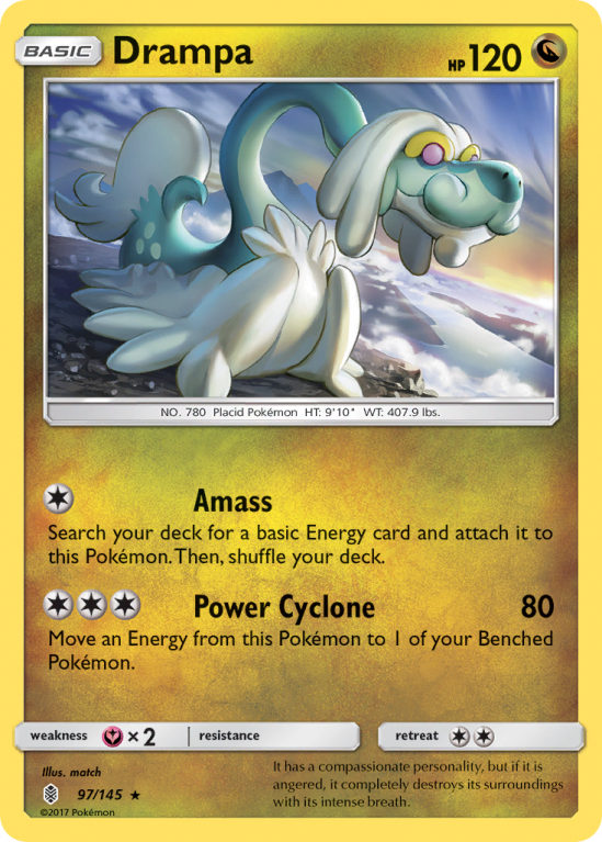 Drampa 97/145 Sun & Moon Guardians Rising