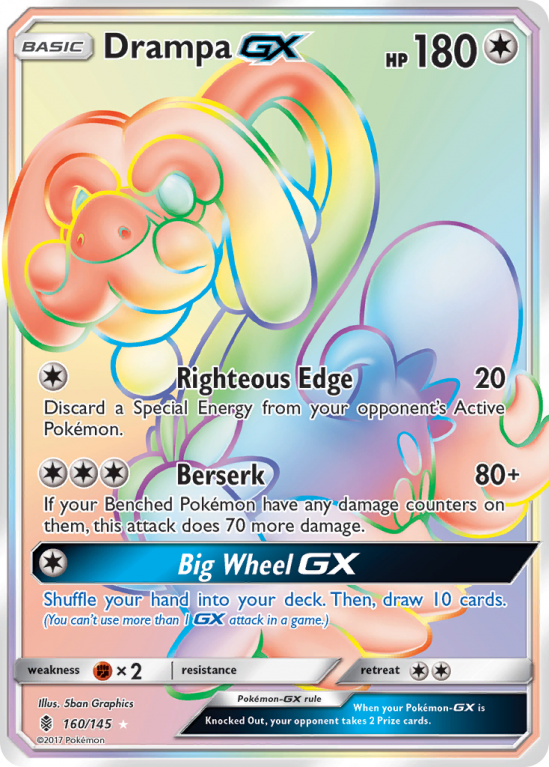 Drampa-GX 160/145 Sun & Moon Guardians Rising