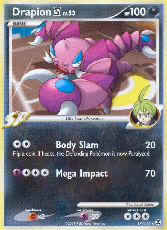 Drapion E4 17/111 Platinum Rising Rivals