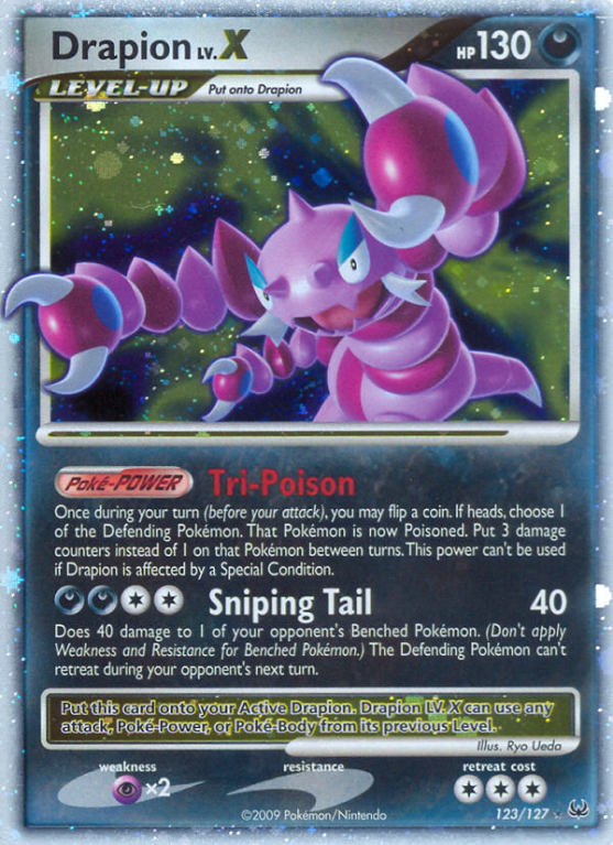 Drapion LV.X 123/127 Platinum Platinum