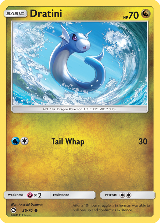 Dratini 35/70 Sun & Moon Dragon Majesty