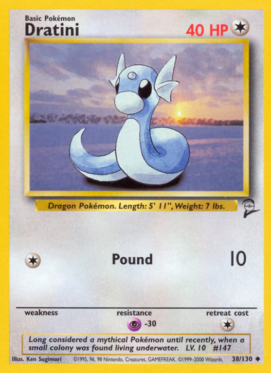 Dratini 38/130 Base Base Set 2