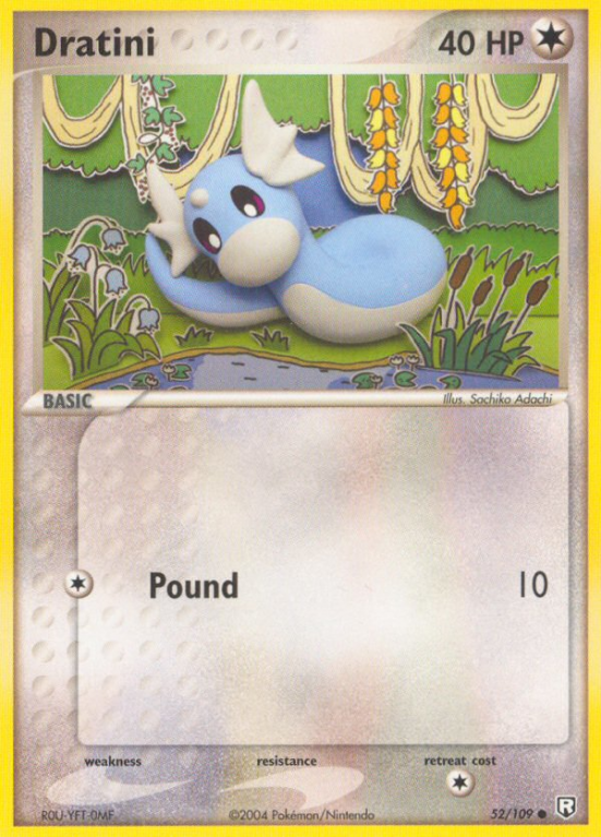 Dratini 52/109 EX Team Rocket Returns
