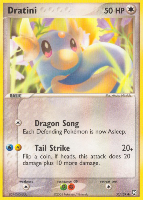 Dratini 53/109 EX Team Rocket Returns