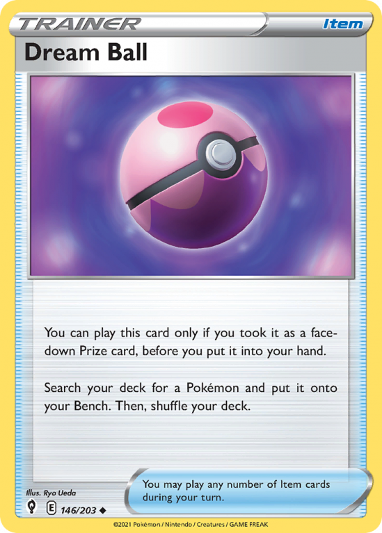 Dream Ball 146/203 Sword & Shield Evolving Skies
